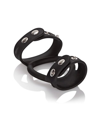 Silicone Tri-Snap C B Cage Black