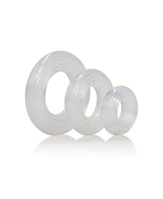 Premium Silicone Ring Set Transparent