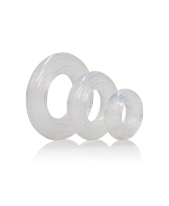 Premium Silicone Ring Set Transparent
