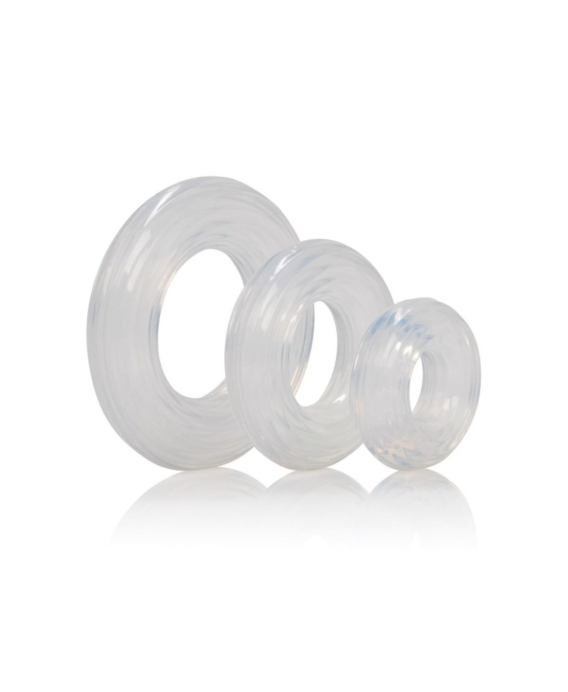 Premium Silicone Ring Set Transparent
