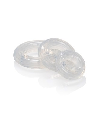 Premium Silicone Ring Set Transparent