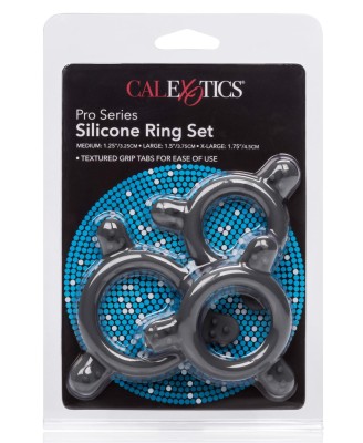 Pro Series Silicone Ring Set Black