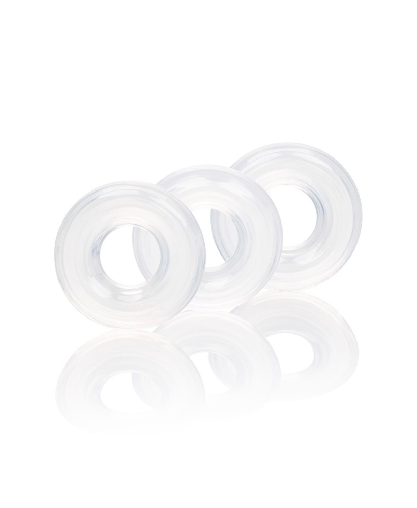 3 Stacker Rings Transparent
