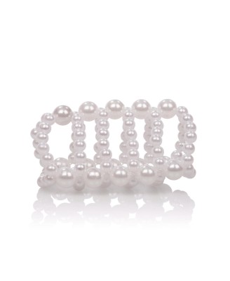 Pearl Stroker Beads Large Transparent