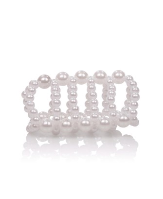 Pearl Stroker Beads Large Transparent