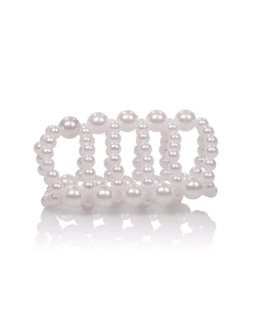Pearl Stroker Beads Large Transparent