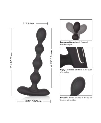 Eclipse Slender Beads Black