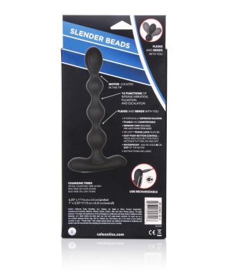 Eclipse Slender Beads Black
