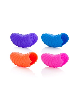 Silicone Finger Swirls Assortment
