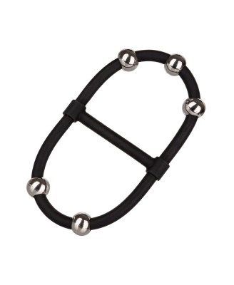 Beaded Dual Silicone Maximizer Black