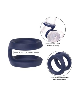 Viceroy Dual Ring Blue