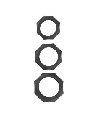 Heavy C-Ring Set Black
