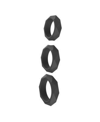 Heavy C-Ring Set Black