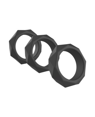 Heavy C-Ring Set Black