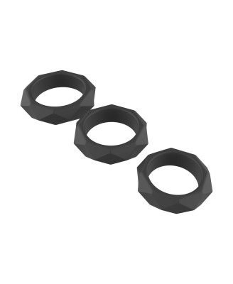 Heavy C-Ring Set Black
