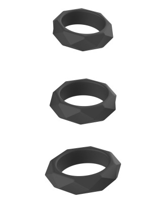 Heavy C-Ring Set Black