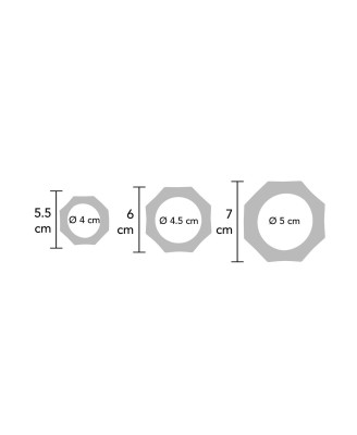 Heavy C-Ring Set Black
