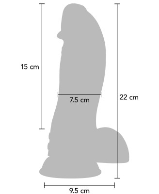 Dinosaur Monster Dildo Black