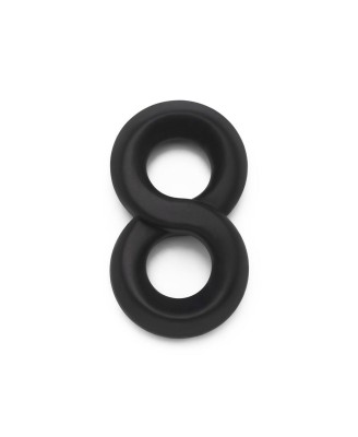 Soft Silicone Jock C-Ring Black