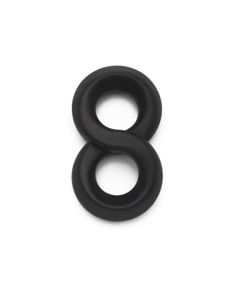 Soft Silicone Jock C-Ring Black