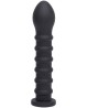 Ribbed Dong Easy-Lock 19 cm Black