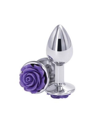 Rose Buttplug Small Purple