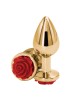 Rose Buttplug Medium Red