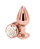 Rose Buttplug Medium White