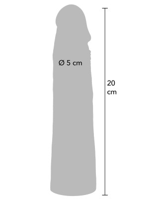 Penis Sleeve Liquid Silicone 20 cm