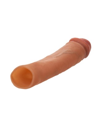 Silicone Penis Extension System 20.25cm Caramel
