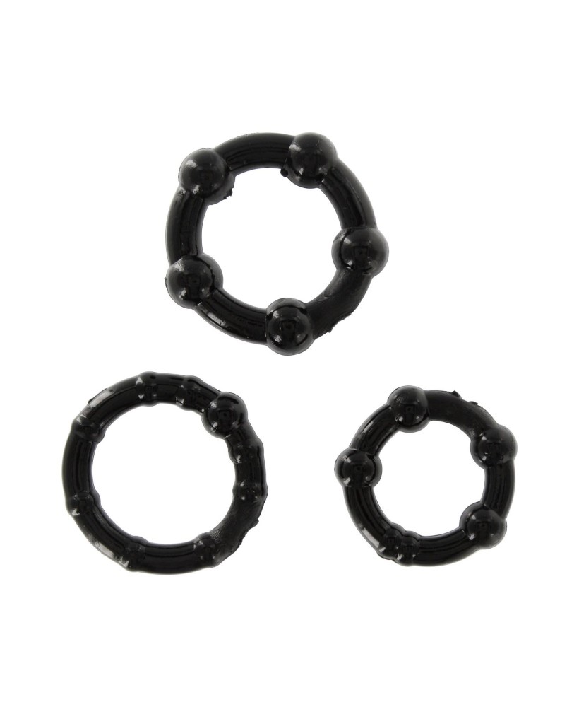 Stay Hard - Three Rings Black