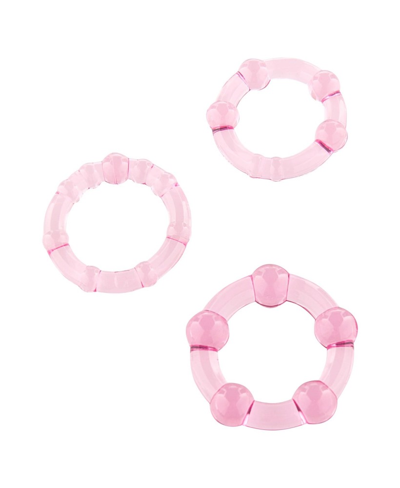Stay Hard - Three Rings Pink
