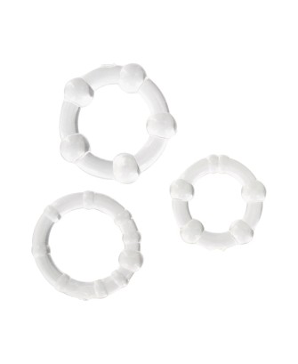 Stay Hard - Three Rings Transparent