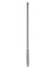 Dip Stick Ribbed 10 mm Silver