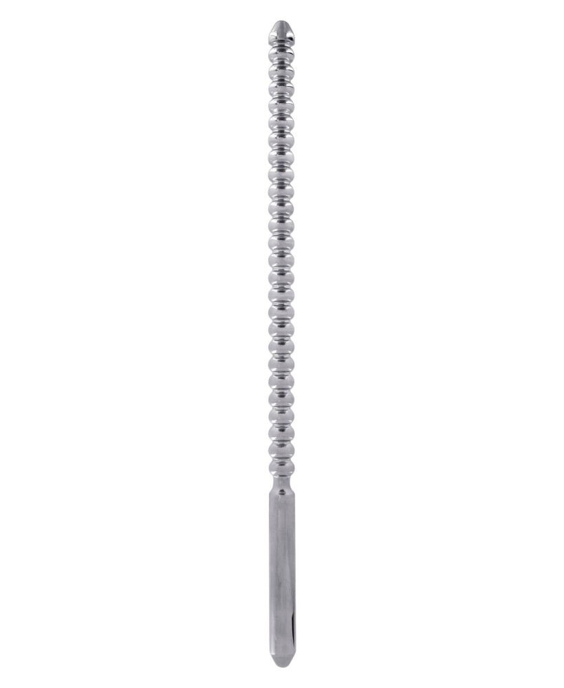 Dip Stick Ribbed 10 mm Silver