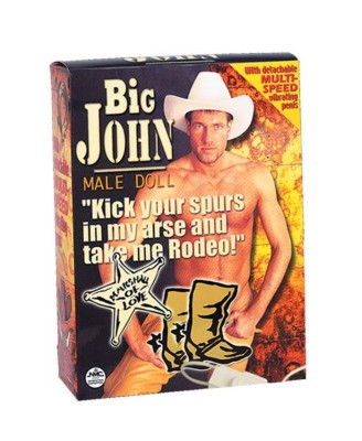 BIG JOHN PVC INFLATABLE DOLL WITH PENIS