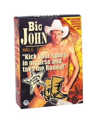 BIG JOHN PVC INFLATABLE DOLL WITH PENIS