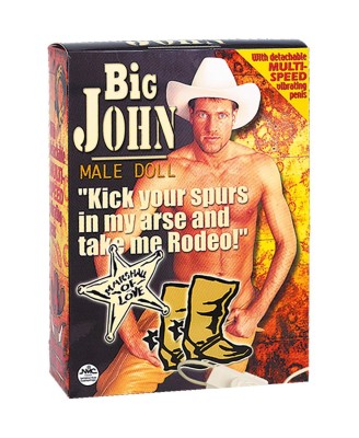 BIG JOHN PVC INFLATABLE DOLL WITH PENIS