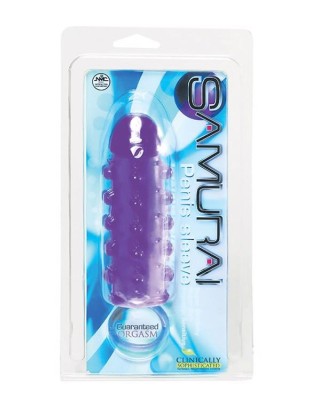 SAMURAI PENIS SLEEVE PURPLE