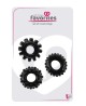 ALL TIME FAVORITES SET OF 3 COCKRINGS BLACK