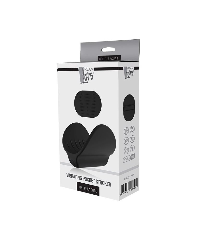MR. PLEASURE VIBRATING POCKET STROKER