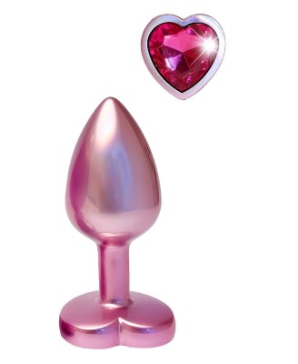 GLEAMING LOVE MATTE PINK PLUG SMALL