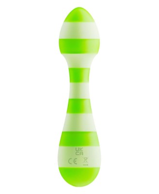 GLITZ GREEN GIRL TRAVEL WAND MASSAGER