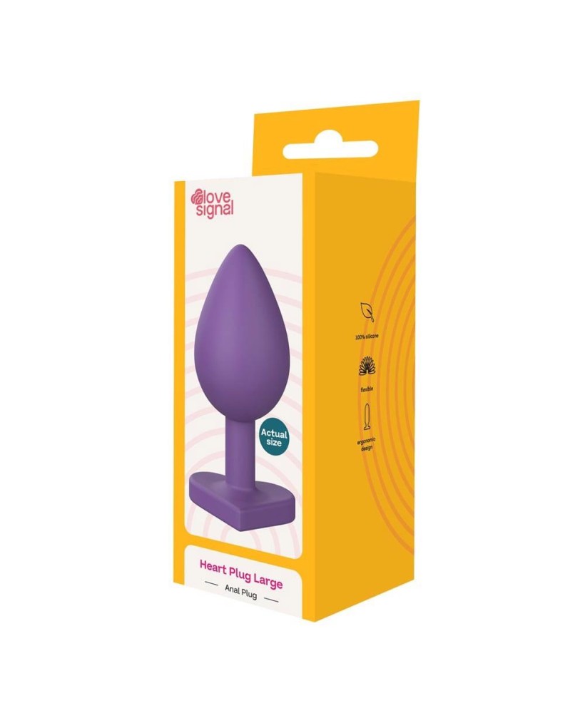 LOVE SIGNAL HEART PLUG LARGE