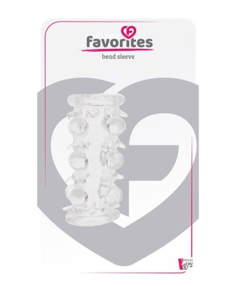 ALL TIME FAVORITES BEAD SLEEVE CLEAR