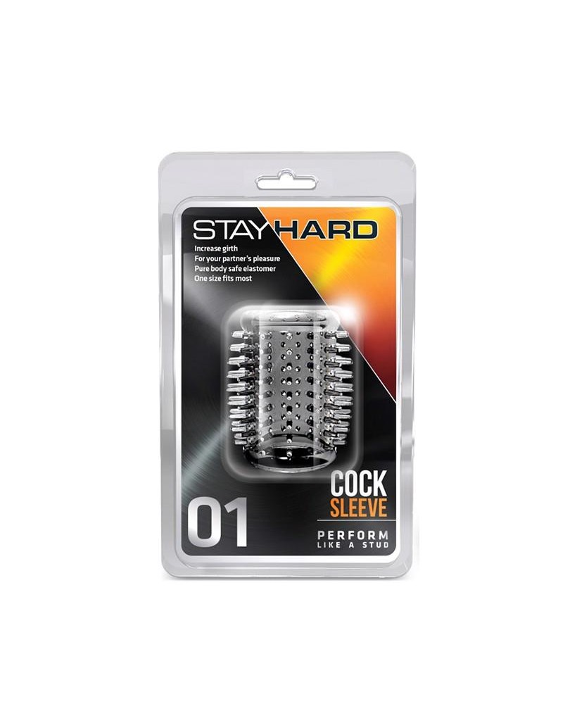 STAY HARD COCK SLEEVE 01 CLEAR
