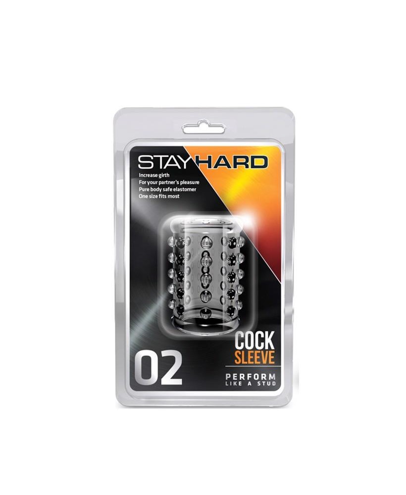 STAY HARD COCK SLEEVE 02 CLEAR
