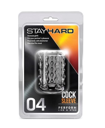 STAY HARD COCK SLEEVE 04 CLEAR