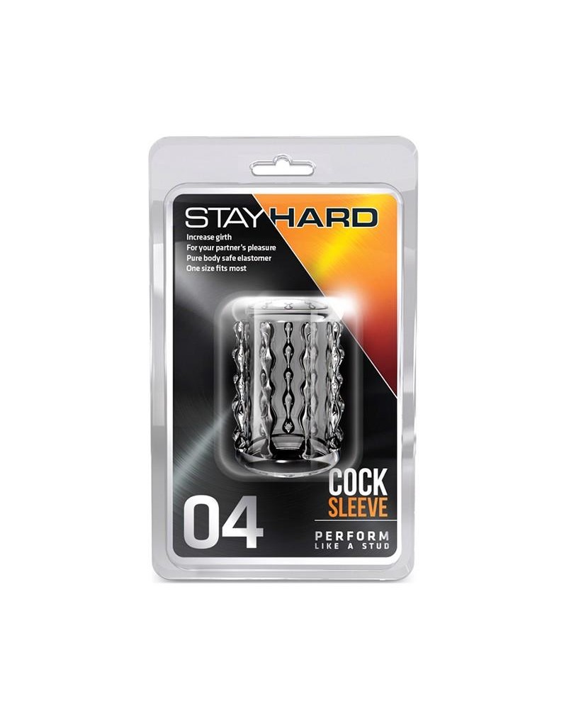 STAY HARD COCK SLEEVE 04 CLEAR