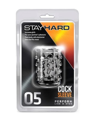 STAY HARD COCK SLEEVE 05 CLEAR